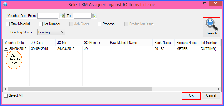Select RMassigned